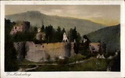 Ak Hardenburg Bad Dürkheim in der Pfalz, Gesamtansicht