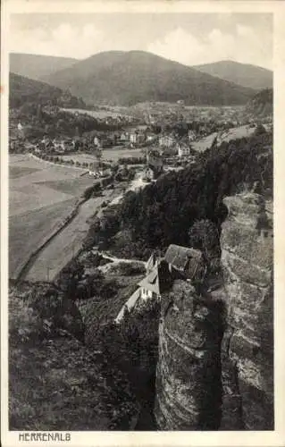 Ak Bad Herrenalb im Schwarzwald, Panorama