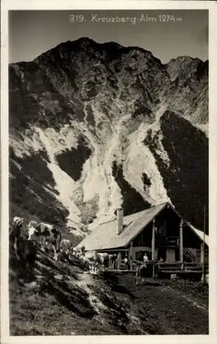 Foto Ak Schliersee in Oberbayern, Kreuzbergalm