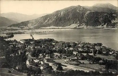 Ak Tegernsee in Oberbayern, Panorama