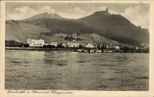 Ak Königswinter am Rhein, Drachenfels