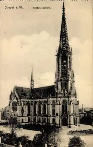 Ak Speyer am Rhein, Gedächtniskirche