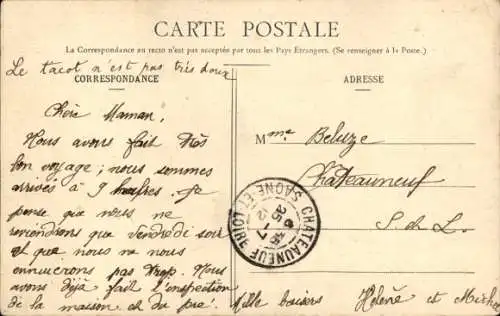 Ak Saint Point Saône et Loire, Gesamtansicht