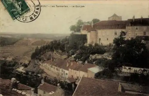 Ak Chaumont Haute-Marne, Les Tanneries, Le Donjon