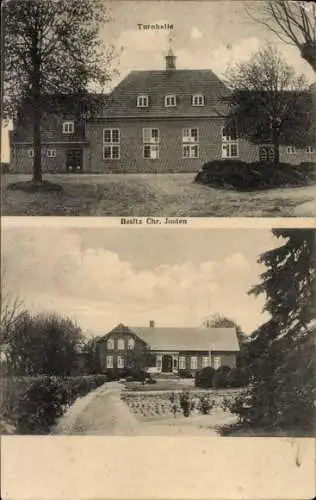 Ak Munkbrarup in Angeln, Turnhalle, Besitz Chr. Josten