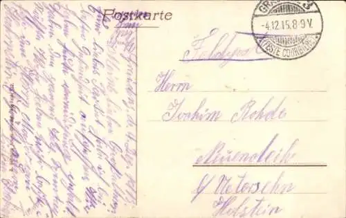 Ak Schenefeld in Holstein, Kolonialwarenhandlung Peter Meyer