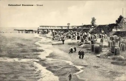 Ak Dziwnów Ostseebad Dievenow Pommern, Strand