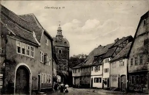 Ak Obernburg am Main Unterfranken, Straßenpartie