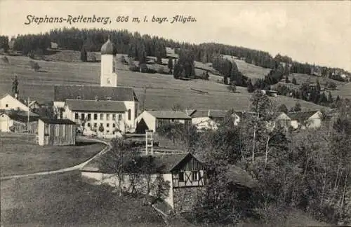 Ak Rettenberg im Allgäu, St. Stephan