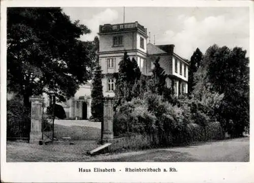 Ak Rheinbreitbach am Rhein, Haus Elisabeth