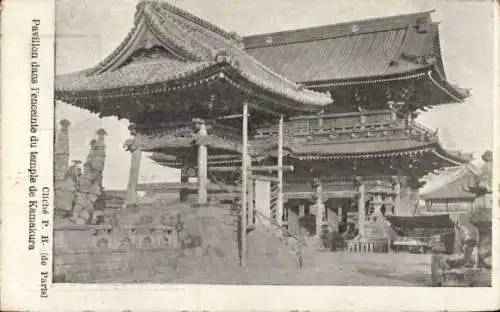 Ak Kamakura Präfektur Kanagawa Japan, Tempel