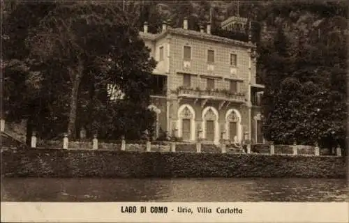 Ak Carate Urio Lombardei, Villa Carlotta