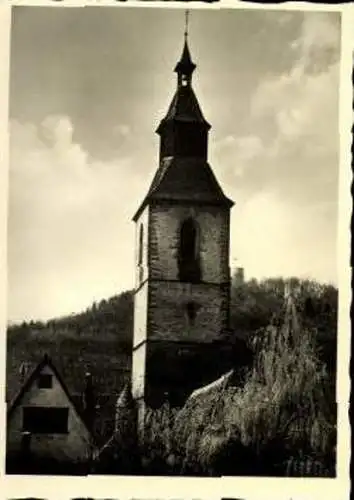 10 alte Fotos Nagold im Schwarzwald, im passenden Heft, diverse Ansichten