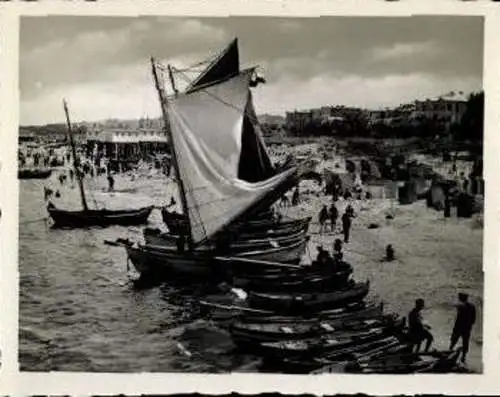 10 alte Fotos Ostseebad Ahlbeck Heringsdorf auf Usedom, im passenden Heft, diverse Ansichten