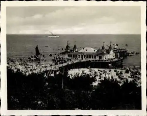 10 alte Fotos Ostseebad Ahlbeck Heringsdorf auf Usedom, im passenden Heft, diverse Ansichten