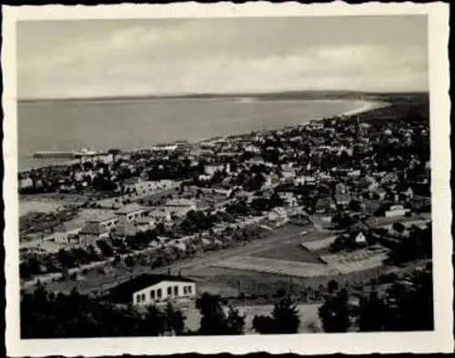 10 alte Fotos Ostseebad Ahlbeck Heringsdorf auf Usedom, im passenden Heft, diverse Ansichten