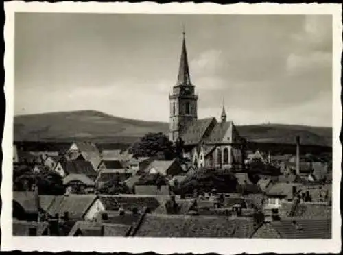 12 alte Fotos Oberursel im Taunus Hessen, im passenden Heft, diverse Ansichten