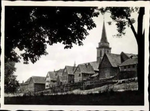 12 alte Fotos Oberursel im Taunus Hessen, im passenden Heft, diverse Ansichten