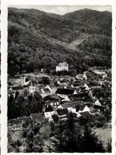 12 alte Fotos Sulzburg im Schwarzwald, im passenden Heft, diverse Ansichten