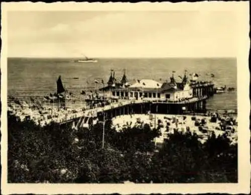 10 alte Fotos Ostseebad Ahlbeck Heringsdorf auf Usedom, im passenden Heft, diverse Ansichten