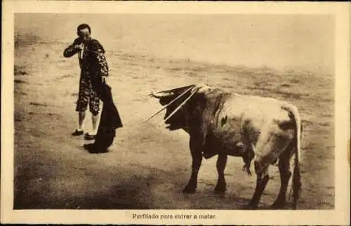 12 alte Ak Stierkampf, diverse Ansichten