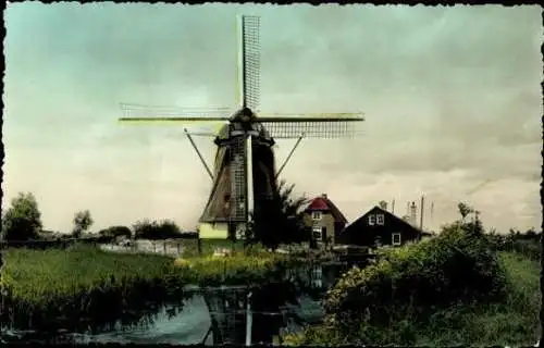 8 alte Ak Windmühlen, diverse Ansichten