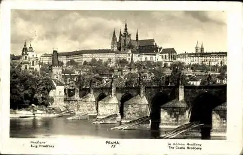 10 alte Ak Praha Prag Tschechien, diverse Ansichten