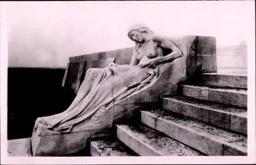 7 Ak Toronto Ontario Kanada, Vimy Ridge, Memorial Canadien, Skulpturen, diverse Ansichten