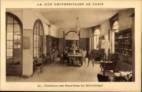 10 alte Ak Paris V, La Cité Universitaire de Paris, diverse Ansichten