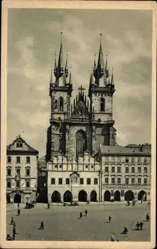 10 alte Ak Praha Prag Tschechien, diverse Ansichten