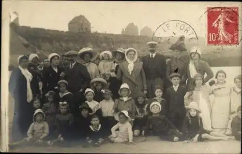 8 alte Ak Strandleben, Portraits, diverse Ansichten