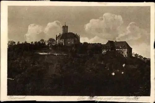 7 alte Ak Lutherstadt Eisenach in Thüringen, Wartburg, diverse Ansichten