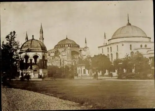 Foto Konstantinopel Istanbul Türkei, Kaiser Wilhelm Brunnen