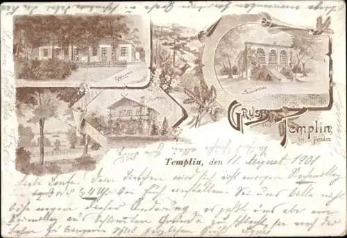 Litho Potsdam in Brandenburg, Forsthaus Templin, Restaurant