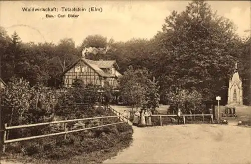 Ak Tetzelstein Elm Schöppenstedt Niedersachsen, Waldwirtschaft