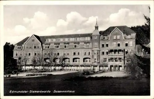 Ak Edmundstal Siemerswalde Geesthacht in Schleswig Holstein, Blick auf Susannenhaus