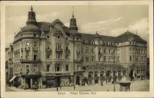 Ak Erfurt in Thüringen, Hotel Erfurter Hof