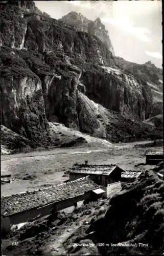 Ak Stubaital Tirol, Teilansicht, Häuser