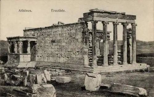 Ak Athen Griechenland, Erecthée