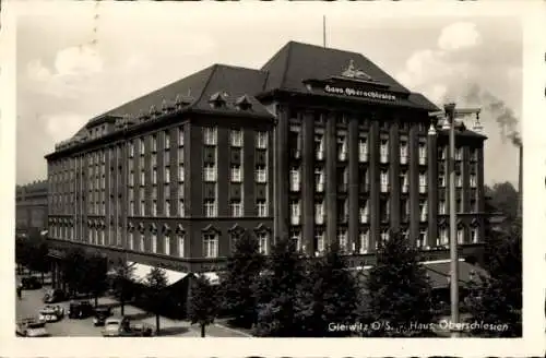 Ak Gliwice Gleiwitz Oberschlesien, Haus Oberschlesien