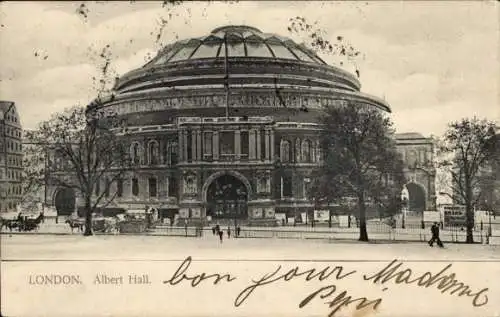 Ak London City England, Albert Hall