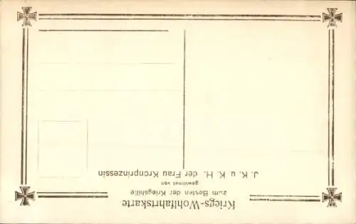 Ak Prinz Hubertus von Preußen, Portrait