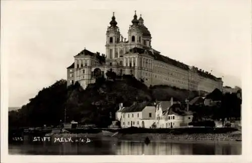 Foto Ak Melk an der Donau Niederösterreich, Stift Melk