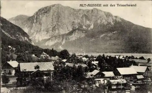 Ak Alt Aussee Altaussee Steiermark, mit Trisselwand