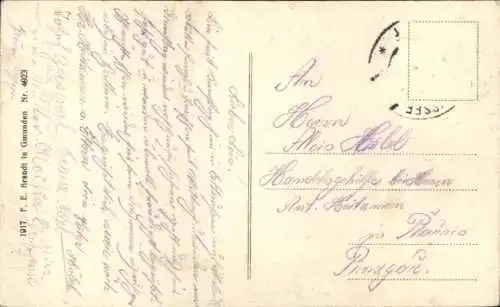 Ak Alt Aussee Altaussee Steiermark, mit Trisselwand