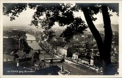 Ak Graz Steiermark, gegen Süden