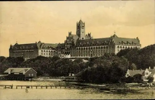 Ak Flensburg in Schleswig Holstein, Marineschule