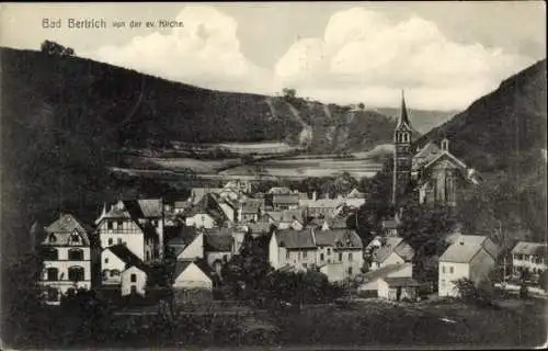 Ak Bad Bertrich an der Mosel Eifel, Teilansicht