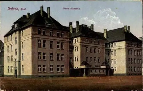 Ak Düren im Rheinland, Neue Kaserne