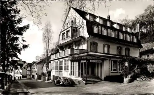 Ak Falkenstein Königstein im Taunus, Hotel-Restaurant Frankfurter Hof